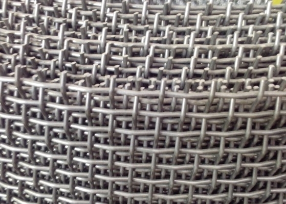 Siatka karbowana 3,5 mm z karbowanej siatki drucianej dla górniczych zakładów węglowych